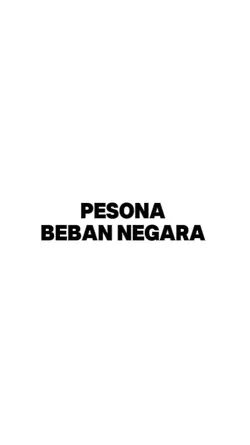 PESONA BEBAN NEGARA 