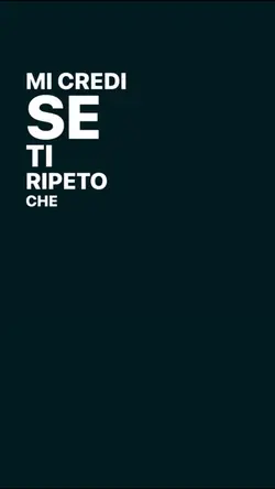 Non lo sai
