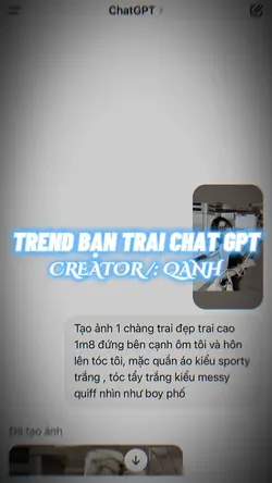 Trend bạn trai GPT