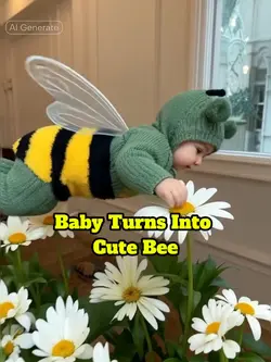 Baby turns into Bee