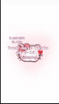 Oceń moje konto 