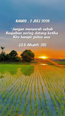 kamis 2 Juli 2026