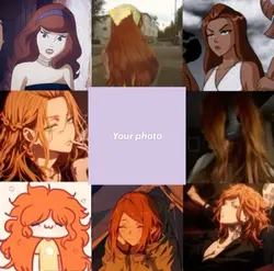 Ginger hair