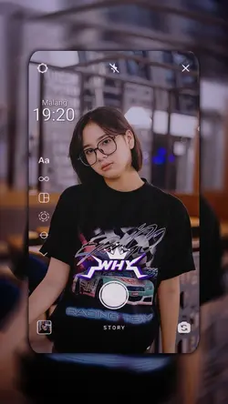 efek tutupi wajah