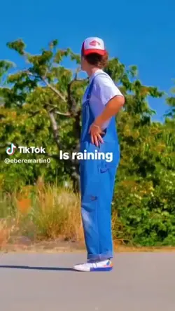 It's raining