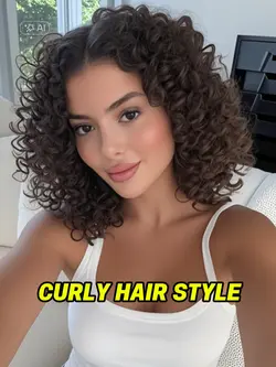 Curly hair 