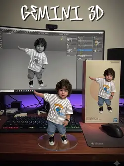 3d criança 