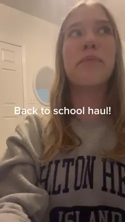 back to school haul