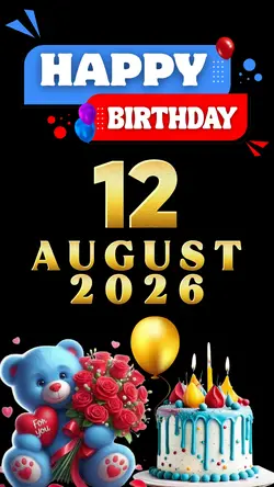 Hbd 12 August 2026