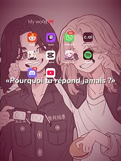 Pk tu rep jamais ?