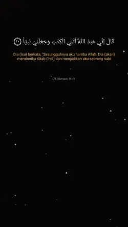 QS MARYAM:30-34
