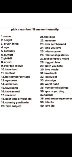 Ask me anything 