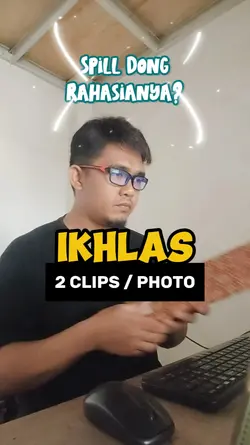 IKHLAS BIKIN TENANG