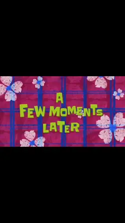 A few moment later