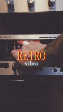 Retro vibes