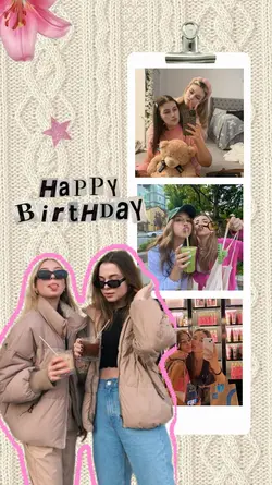 Birthday frame 