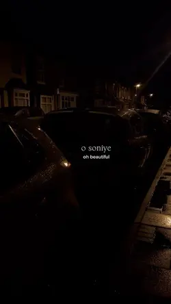 O Soniye. 