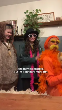 I’m more fun. 