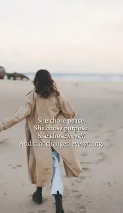 She chose herself