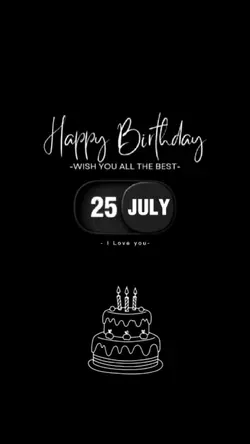 HBD 25 JULY 2026