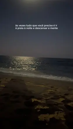 Praia à noite 💸