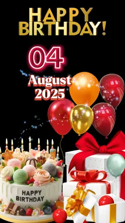 birthday 4 August 