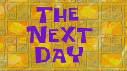 spongebob time card
