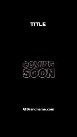 coming soon your