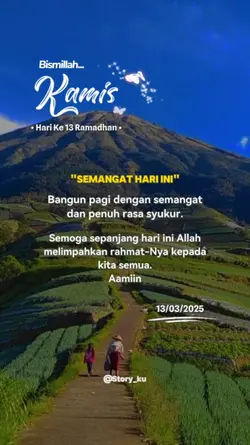 Kamis 13 Maret