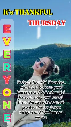 Thankful Thursday 