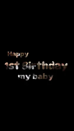 1st birthday