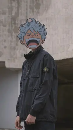 kepala luffy gear5