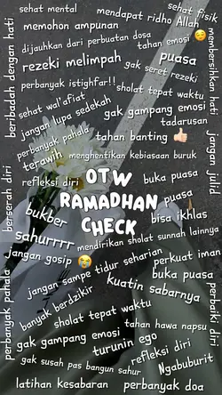 Otw ramadhan check