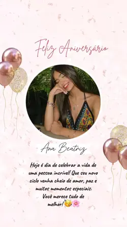 Parabéns amiga