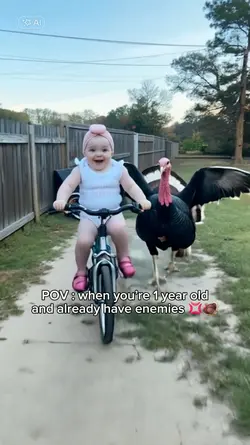 baby vs turkey