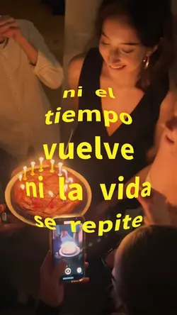 El tiempo no vuelve🙁
