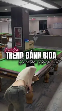 Trend đánh bida