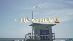 Life recently
