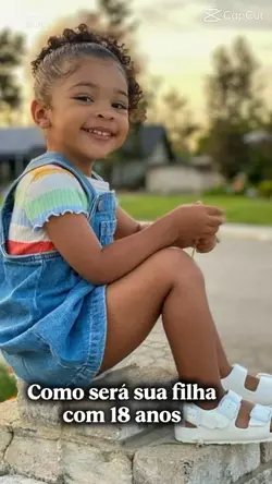 sua filha com 18 ano