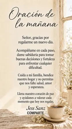 Oracion por la mañan