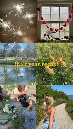 half year recap!🗓️
