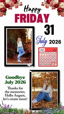 Friday 31 July 2026
