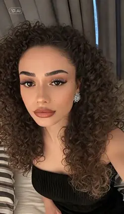 curly hair effect