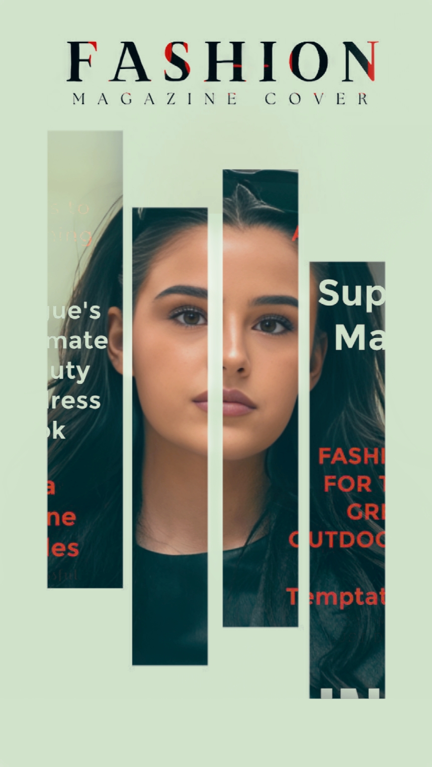 capcut template cover