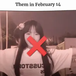 Them in February 14