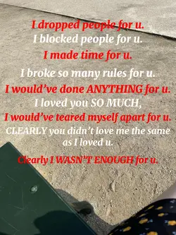 You broke me, again.