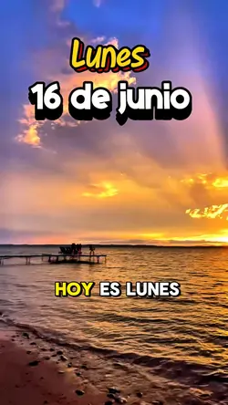 Lunes 16 de Junio