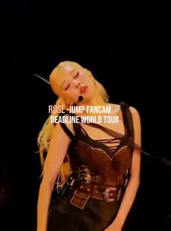 rosé fancam 