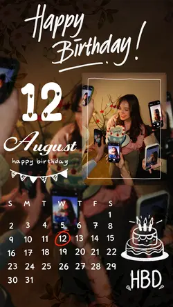 HBD 12 AUGUST