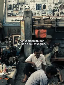hanya tidak mudah